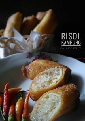 Foto resep Risol Kampung #postingrame2_gorengan