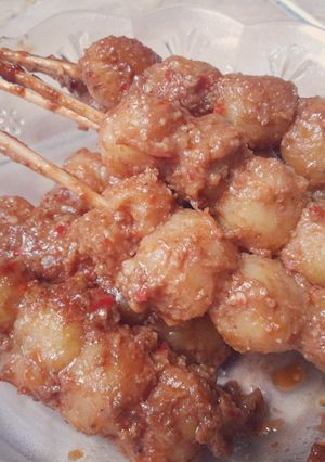 Foto resep cilok bumbu kacang nikmat