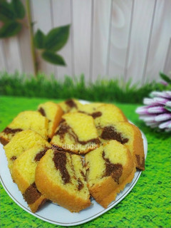 Foto resep Bolu Singkong Marmer