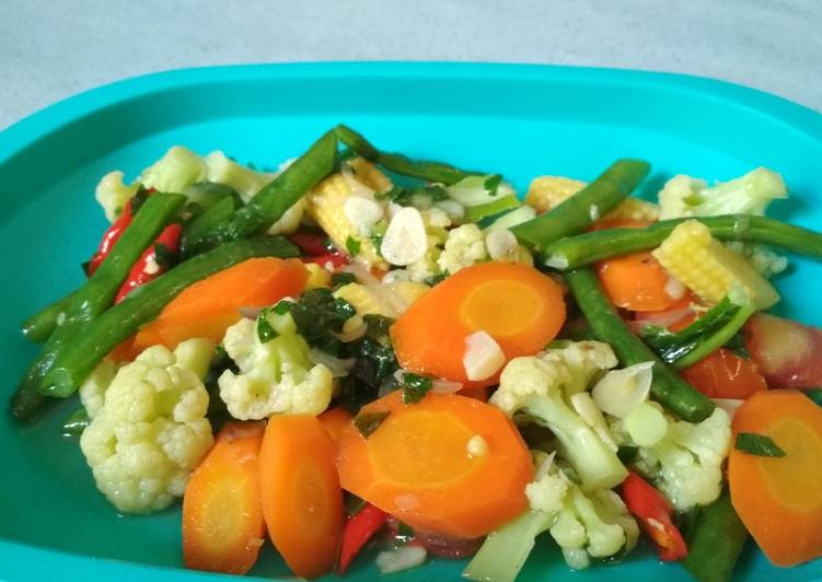 Tumis sayur simple