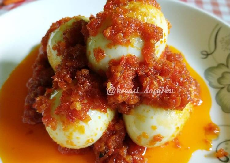 Resep Telur Balado