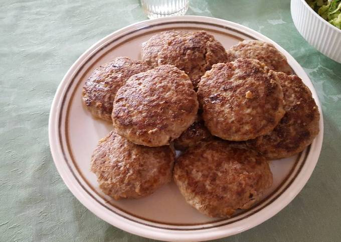 Frikadele/meatballs from Germany traditional kitchen