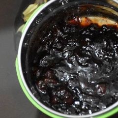 A picture of Plum and jaggery chutney recipe.