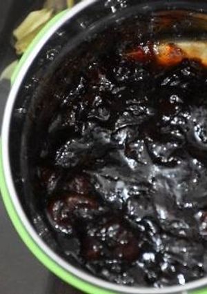 A picture of Plum and jaggery chutney recipe.