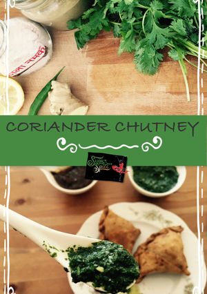 A picture of Coriander Chutney.