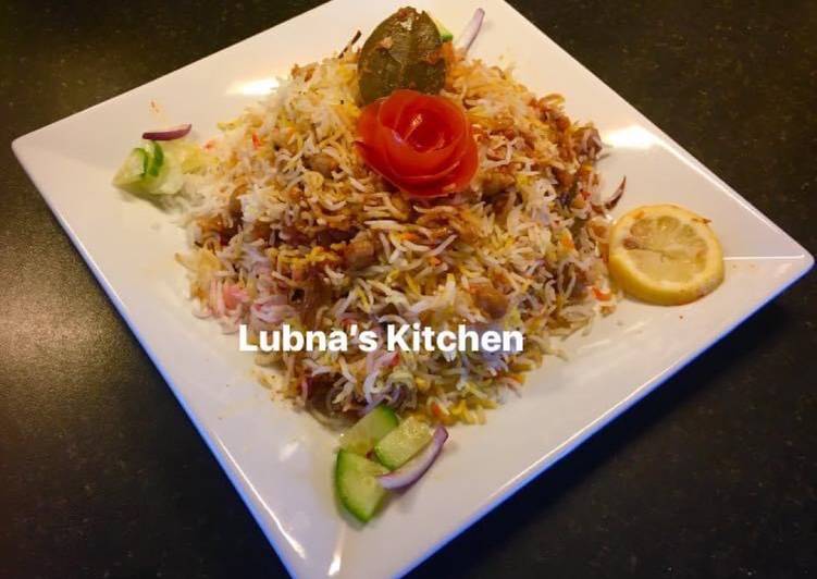 Recipe of Homemade ChanaBiryani Chickpea Biryani (Vegan 🍃&amp; Vegetarian 🌱