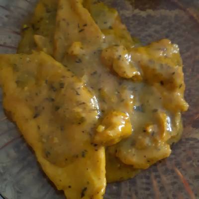 Filetes de pollo en salsa de limón Receta de Mayte Ruiz Rodriguez- CookpadAñade CooksnapCompartir-image