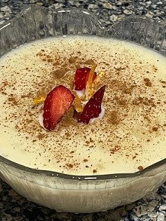 Una foto de Arroz con leche