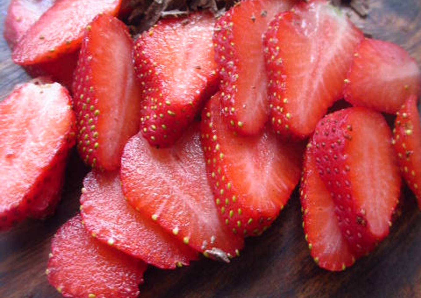 Fresh Fruits dressed with Chocolate Balsamic Vinaigrette to Cheer me Up!