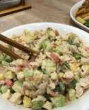 Salad ức gà đơn giản dễ làm