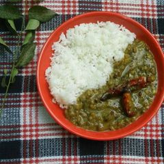 Mung and toor's sweet and sour daal A picture of Mung and toor's sweet and sour daal.