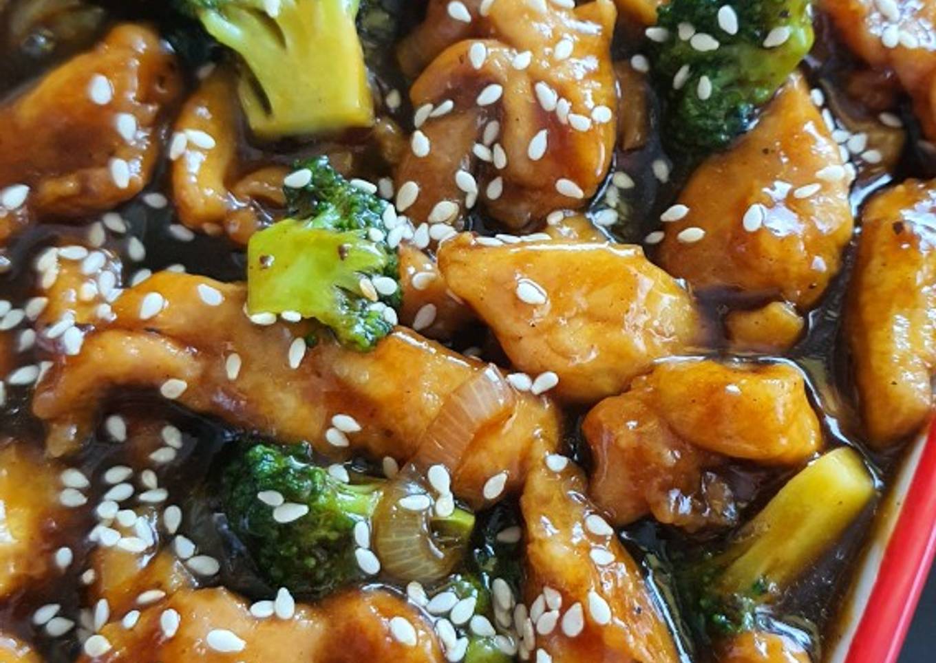 Ayam Brokoli Saus Teriyaki