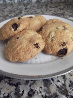 Una foto de Galletas de pasas al brandy