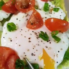 A picture of Half Fry Egg.