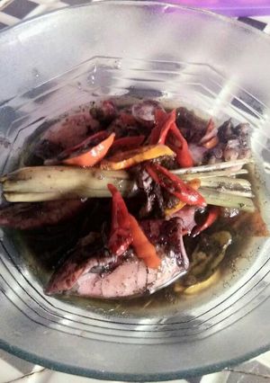 Foto resep Cumi tinta hitam