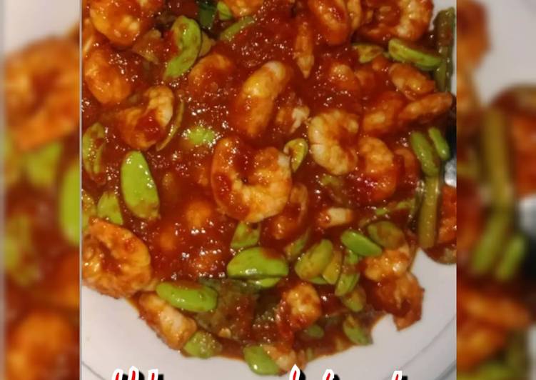 Cara Gampang Membuat Udang sambel pete Anti Gagal
