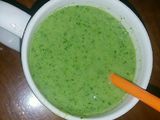 Sinh tố Xanh (rau bina, chuối, bơ) #greensmoothie