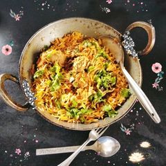 Chicken Biryani A picture of Chicken Biryani.