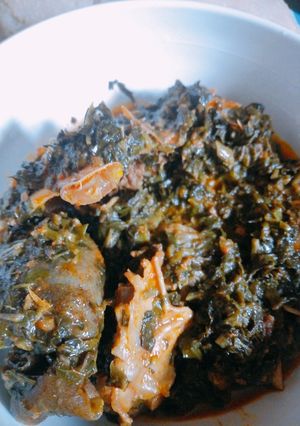 A picture of Efo riro.