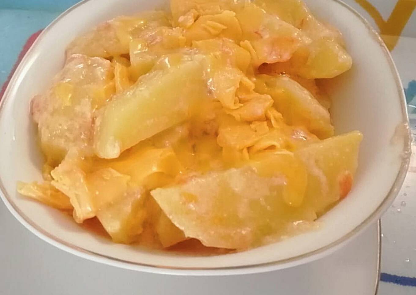 Papitas Con Queso