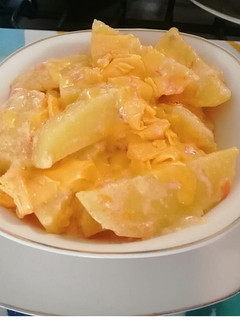 Una foto de Papitas Con Queso