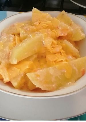 Una foto de Papitas Con Queso
