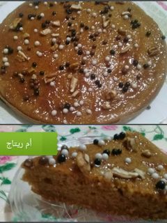 صورة لوصفة كيكة خفيفة