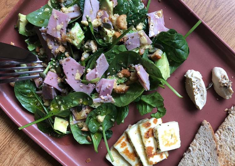Comment Faire Des Lunch box: Salade d’épinards