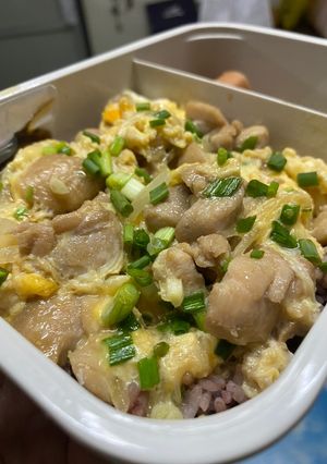 รูปของ ข้าวไก่กับไข่