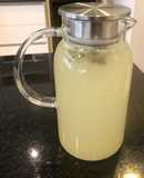 Jugo de jengibre casero