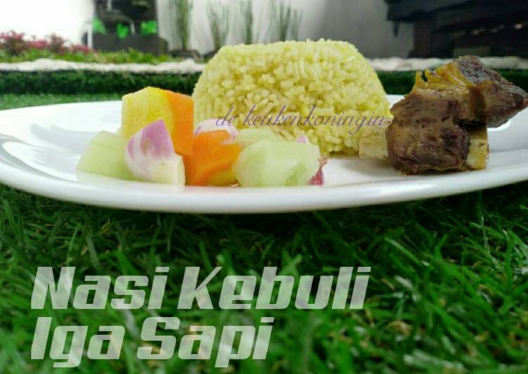 Resep Nasi Kebuli Iga Sapi Anti Gagal