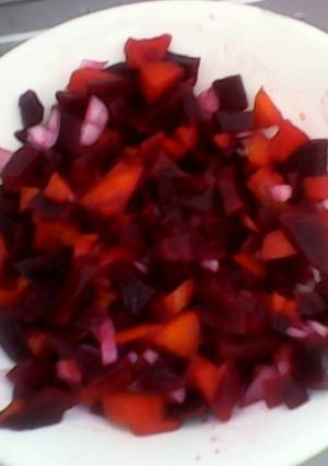Una foto de Ensalada de hortalizas