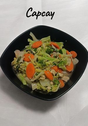 Foto resep Sayur Capcay Saos Tiram