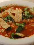 Sopa de tortilla (con carne de res)