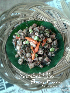 Foto resep Sambel Ijo Baby Cumi Ala Susan