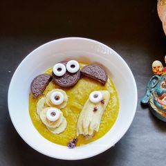 A picture of Halloween Oats.