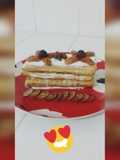 Pastel mil hojas