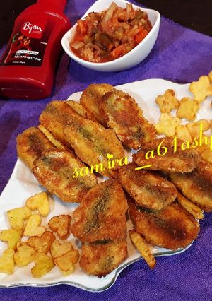 عکسی از دستور ماهی کیلکا سوخاری