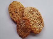 Una foto de vegetal de avena con almendras