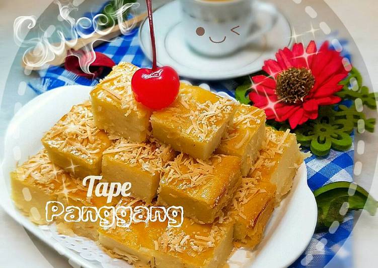 Langkah Mudah untuk Membuat Tape Panggang 🍃(No Mixer) yang Bikin Ngiler