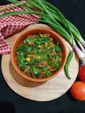 हरी प्याज की सब्जी (Hari pyaj ki sabji)