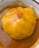 Francesinha no pão caco