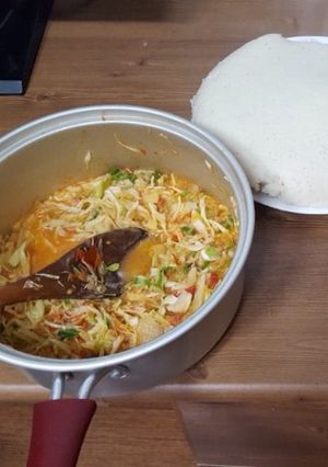 A picture of Stewed cabbage.