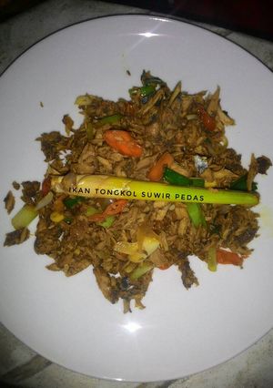 Foto resep Ikan Tongkol Suwir Pedas