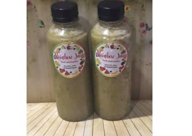 Langkah Mudah untuk Menyiapkan Diet Juice Kale Cucumber Apple Tomato Papaya, Lezat Sekali
