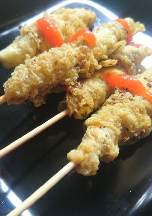 Foto resep Sate Telor Simpel ala Riska Suci Rahmawati