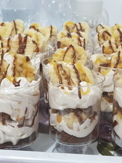 صورة لوصفة تحلية بالبودوار والموز 🍌🍦