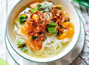 Foto resep Sup bihun oyong
