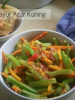 Foto resep 15. Acar kuning