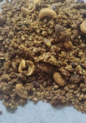 A picture of Homemade Granola.